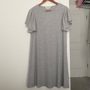 NWT flutter sleeve dress
